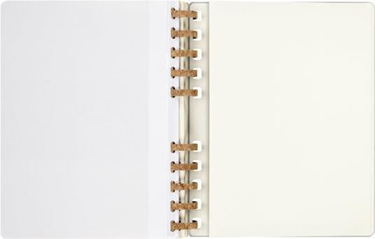 Agenda spiralata Moleskine 2023, 12 mesi, XXL, Remake Smoke - 23,5 x 28,14 cm - 16