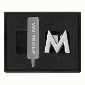 Cartoleria Moleskine Pins M Silver Moleskine