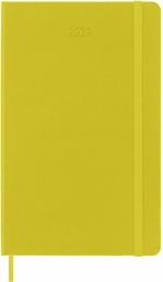 Agenda giornaliera Moleskine 2023, 12 mesi, Large, copertina rigida, giallo paglia - 13 x 21 cm
