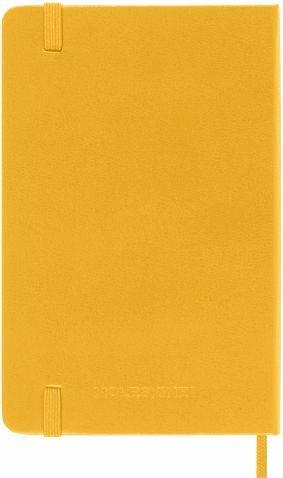Agenda settimanale Moleskine 2023, 12 mesi, Pocket, copertina rigida, con spazio per note, arancione - 9 x 14 cm - 7