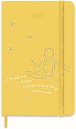 Agenda settimanale Moleskine 2023, 12 mesi, Pocket, Il piccolo principe, volpe, con spazio per note - 9 x 14 cm