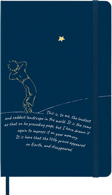 Set taccuino + quaderno Moleskine, Limited Edition - Il piccolo principe Luna - 3