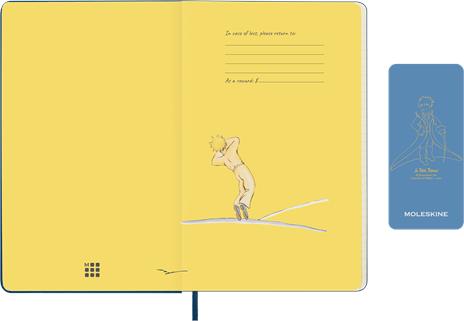 Set taccuino + quaderno Moleskine, Limited Edition - Il piccolo principe Luna - 4