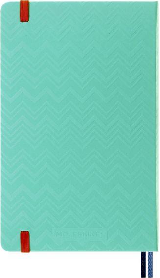 Agenda giornaliera Moleskine 2023, 12 mesi, Large, Missoni blu - 13 x 21 cm - 9