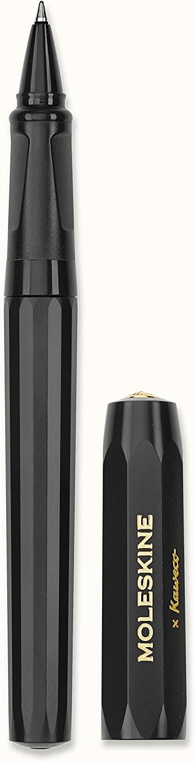 Moleskine x Kaweco, Penna Roller Ricaricabile in Plastica ABS Ricaricabile con 0,7 mm di Inchiostro Nero Incluso Colore Nero - 2