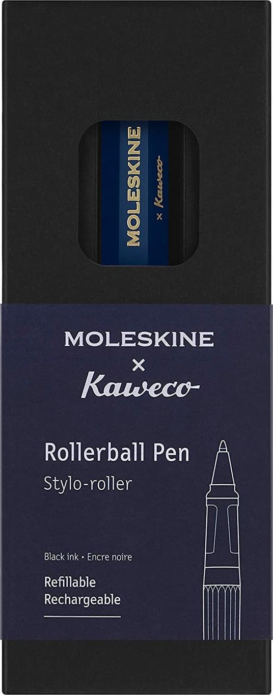 Moleskine x Kaweco. Penna roller, blu