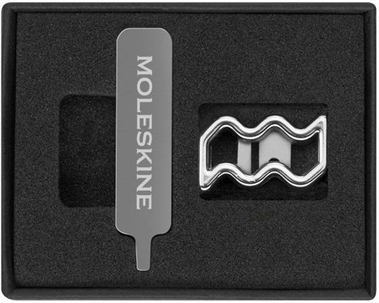 Moleskine Pins Aquarius Silver