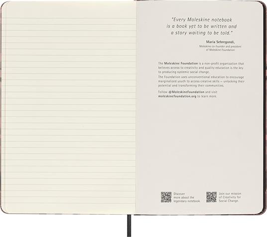 Taccuino Moleskine Sakura, a righe, large, limited edition - 13 x 21 cm -  Moleskine - Cartoleria e scuola