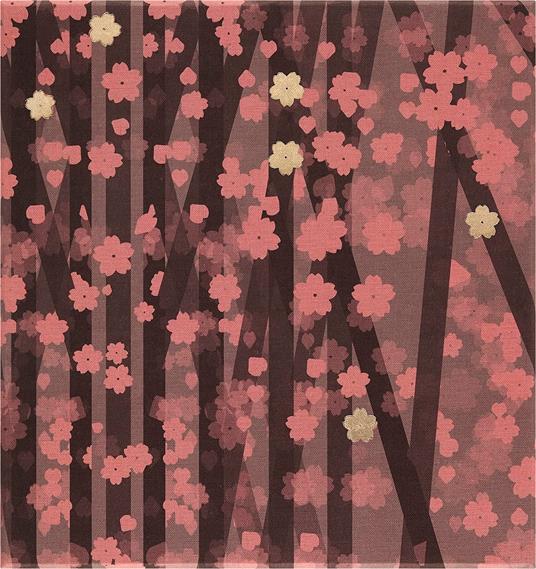 Bundle cofanetto Taccuino Moleskine Sakura, a pagine bianche, large, limited edition - 13 x 21 cm + Set 5 matite colorate - 2