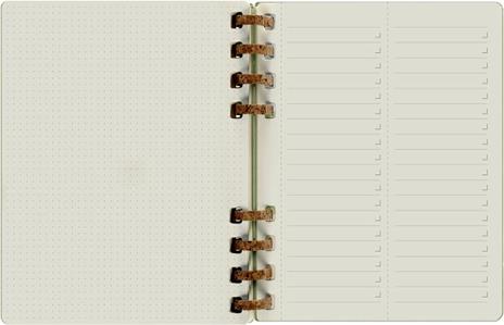 Planner Spiral Moleskine mensile orizzontale 2024, 12 mesi, XL, copertina rigida, Kiwi - 20, 4 x 25, 2 cm - 12
