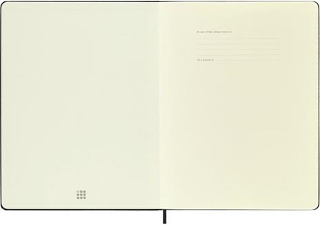 Agenda Moleskine settimanale 2024, 12 mesi, XL, copertina rigida, Blu zaffiro - 19 x 25 cm - 2