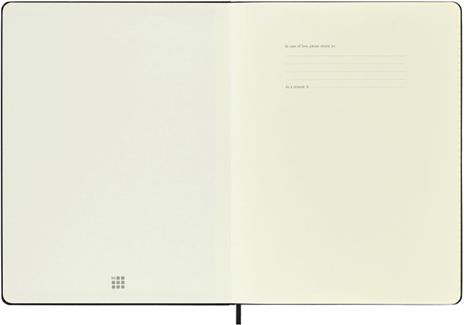 Agenda accademica settimanale Moleskine 2024, 18 mesi, XL, copertina rigida, Nero - 19 x 25 cm - 2