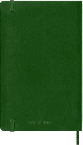 Agenda Moleskine giornaliera 2024, 12 mesi, Large, copertina morbida, Verde mirto - 13 x 21 cm - 5