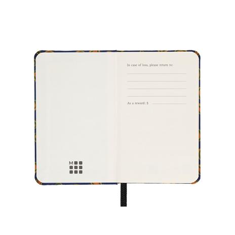 Taccuino Moleskine Silk XS, pagine bianche, copertina rigida, con Gift Box, Blu - 6,5 x 10,5 cm - 4