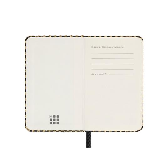 Taccuino Moleskine Shine XS, pagine bianche, copertina rigida, con Gift Box, Oro - 6,5 x 10 cm - 4