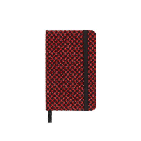 Taccuino Moleskine Shine XS, pagine bianche, copertina rigida, con Gift Box, Rosso Metallico  - 6,5 x 10 cm