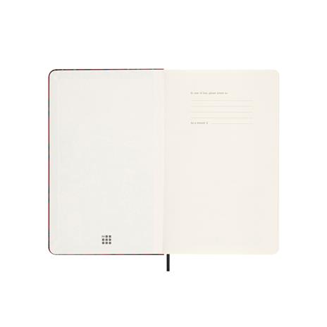 Taccuino Moleskine, Silk Large, a righe, copertina rigida, con Gift Box, Bordeaux - 13 x 21 cm - 4