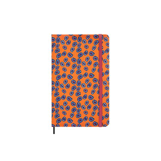 Agenda Moleskine, Silk 12 mesi, senza date, settimanale, copertina rigida, con Gift Box, Arancione - 13 x 21 cm