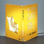 Lampada da tavolo, a forma di libro, Il grande Gatsby - Francis Scott Fitzgerald