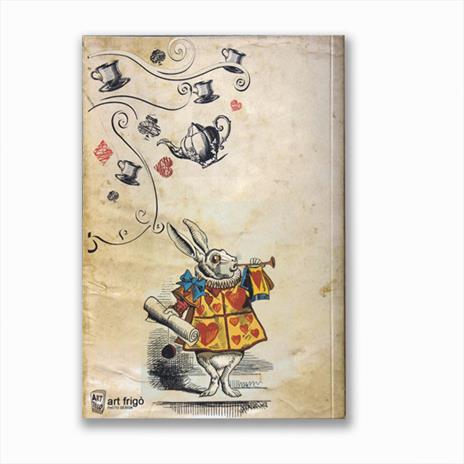 Taccuino Abat Book Alice in Wonderland, Lewis Carroll - 17 x12 cm - 2