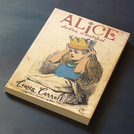 Taccuino Abat Book Alice in Wonderland, Lewis Carroll - 17 x12 cm - 3