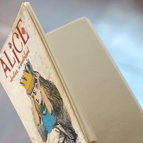 Taccuino Abat Book Alice in Wonderland, Lewis Carroll - 17 x12 cm - 4