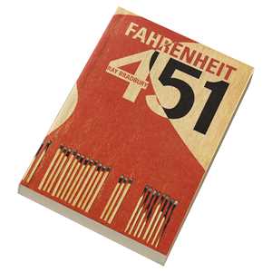 Cartoleria Taccuino Abat Book Fahrenheit 451, Ray Bradbury - 17 x12 cm Abat Book