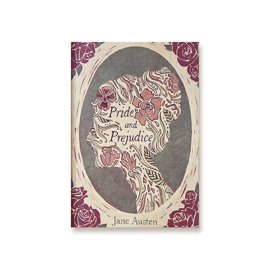 Taccuino Abat Book Pride and Prejudice, Jane Austen - 17 x12 cm - 9