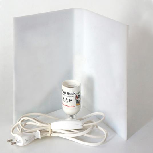 Lampada da tavolo, a forma di libro, Iliade e Odissea - Omero - 3