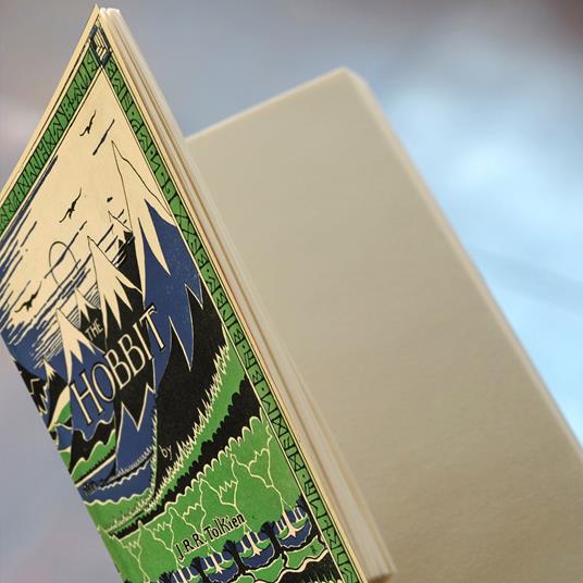 Taccuino Abat Book Lo Hobbit, J.J.R. Tolkien, a fogli bianchi - 12 x 17 cm - 4