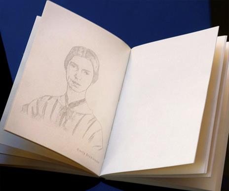 Taccuino Abat Book 1984, George Orwell, a fogli bianchi - 12 x 17 cm - 6