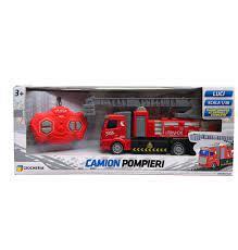 Fast Wheels-Camion pompieri radiocomandato con lucu