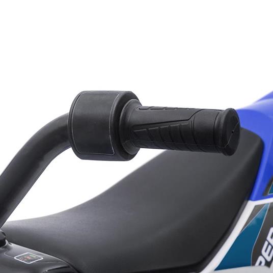 HOMCOM Moto da Cross Elettrica per Bambini da 3-5 Anni - Blu - 6