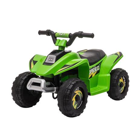 HOMCOM Quad per Bambini Elettrico con Batteria Ricaricabile 6V - Verde