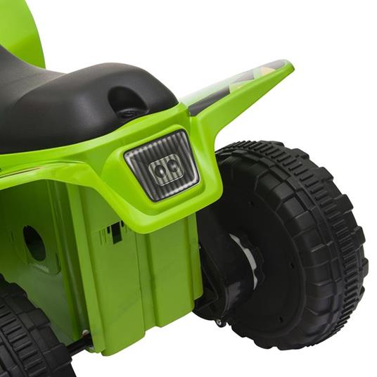 HOMCOM Quad per Bambini Elettrico con Batteria Ricaricabile 6V - Verde - 6
