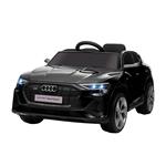 HOMCOM Macchina Elettrica per Bambini 12V con Telecomando, Velocità 3-5km/h, Luci e Musica, Età 3-5 Anni, Nero