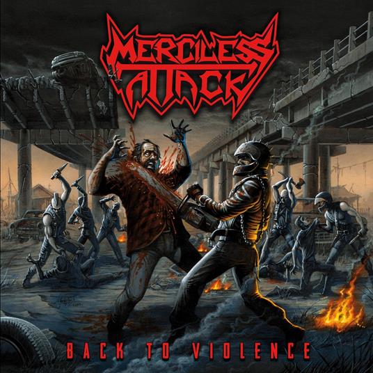 Back To Violence (Reissue) - CD Audio di Merciless Attack