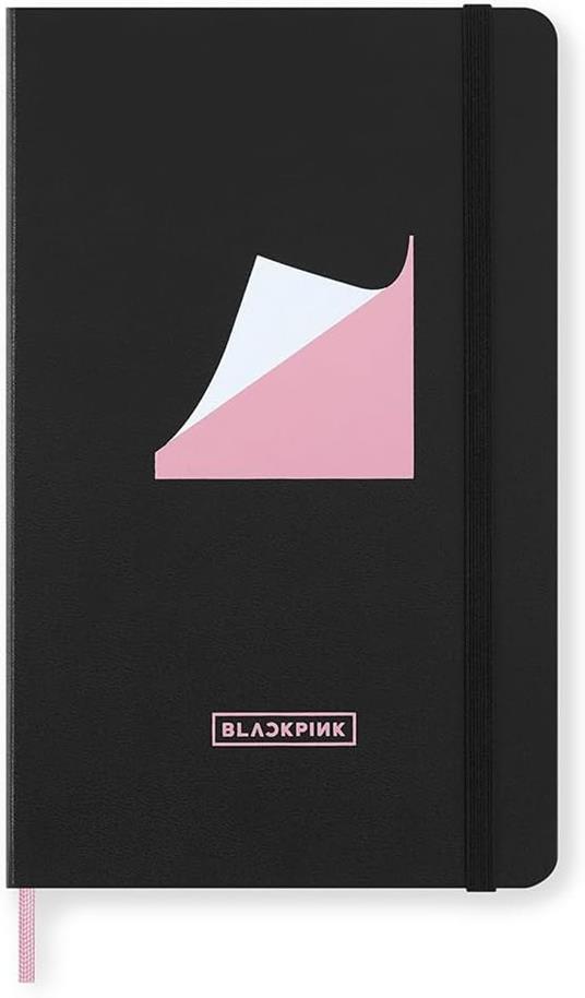 Taccuino Moleskine grande a righe Blackpink – Notebook da collezione