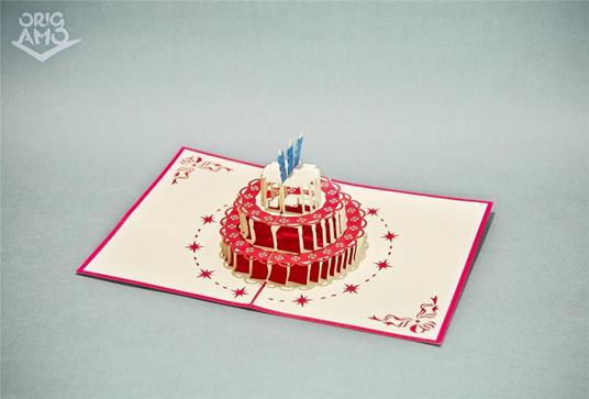 Biglietto di auguri di compleanno moderno Papa – 9 x 15 cm – Piccadilly Greetings