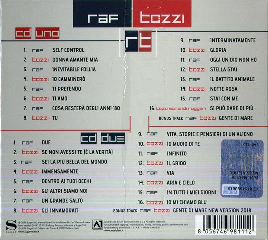 Raf Tozzi (Digipack) - CD Audio di Raf,Umberto Tozzi - 2