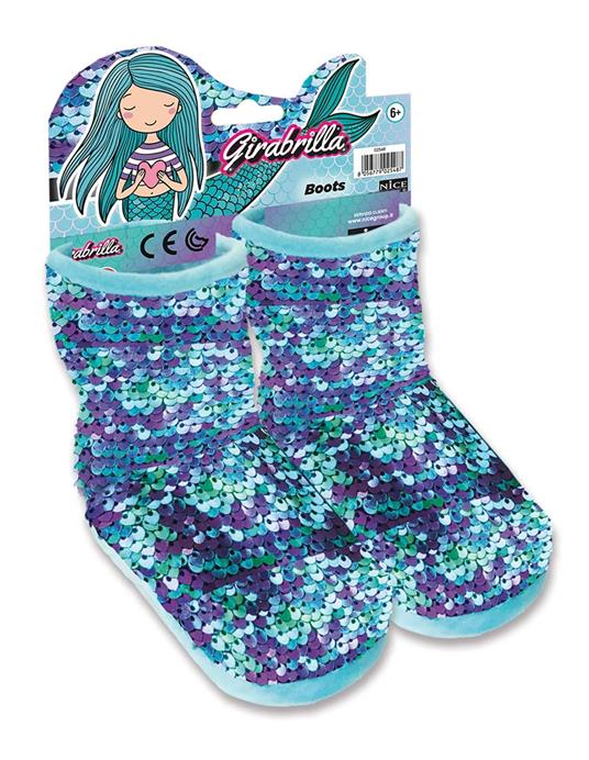 Girabrilla. Mermaid. Boots