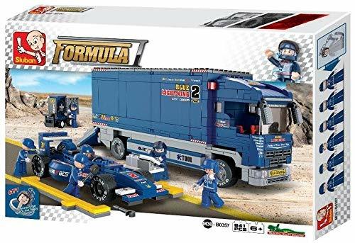Camion Gara F1 "Blue Lightning" 641Pcs