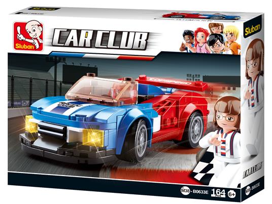Car Club. Auto da Corsa Cabrio. Sluban (M38-B0633E)