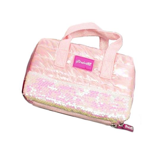 Trousse Da Viaggio Puffer Make Up Set Rosa Girabrilla  19028 19042