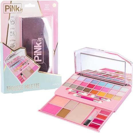 Trousse Palette Trucchi Con Specchio Pink It 40046
