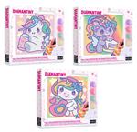 Diamantiny Kawaii Unicorno Quadretto  90035