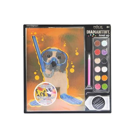 Mosaico 3D Cane Sub Diamantiny Level Up Pets  96123