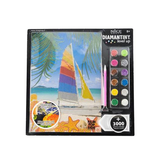 Mosaico 3D Barca A Vela Diamantiny Level Up Landscape  96300 96305