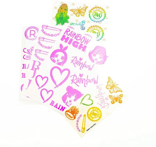 Rainbow High Glitter Tattoo - 2