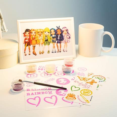 Rainbow High Glitter Tattoo - 4